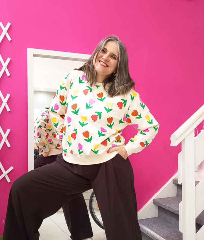 SUDADERA TULIPS