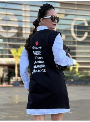 VESTIDO CAMISA AMORE