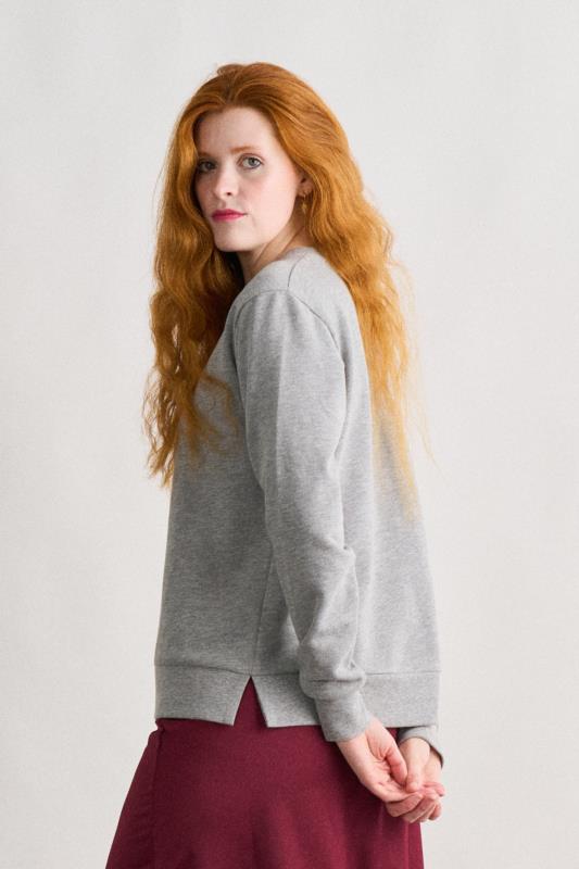 SUDADERA BÁSICA GRIS