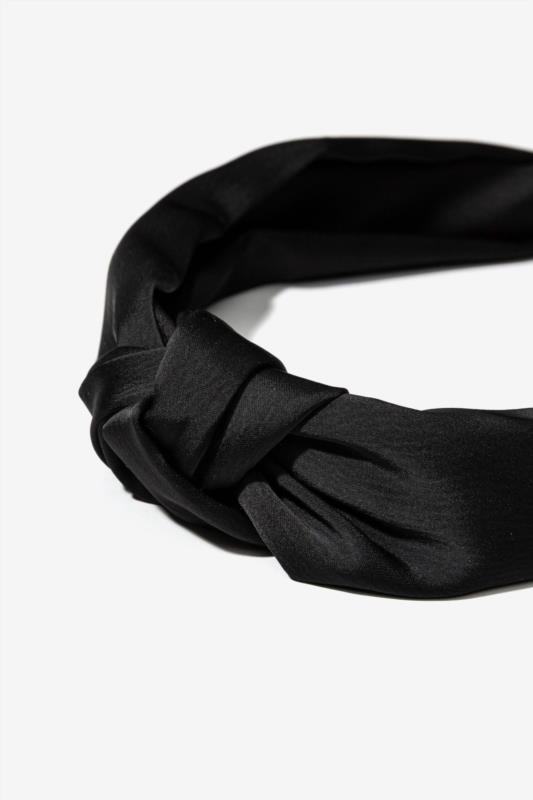 DIADEMA NEGRA NUDO