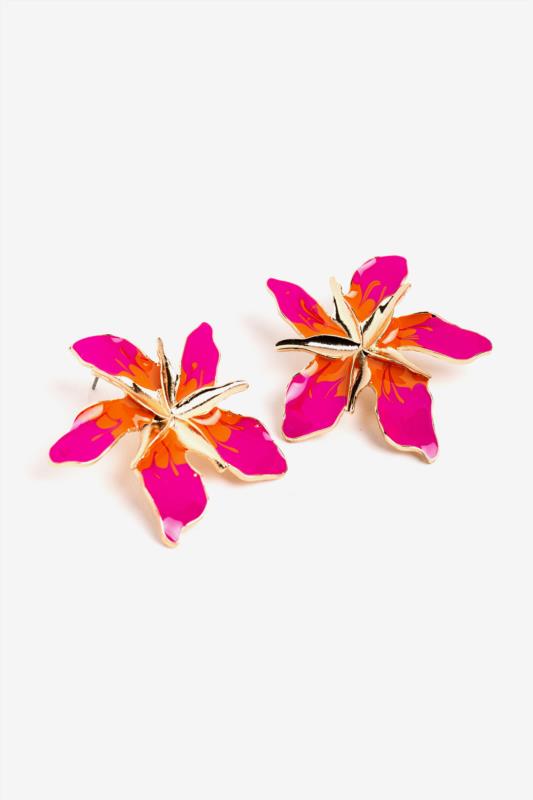 PENDIENTES FLOR