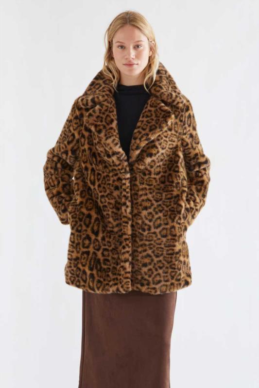 ABRIGO ANIMAL PRINT