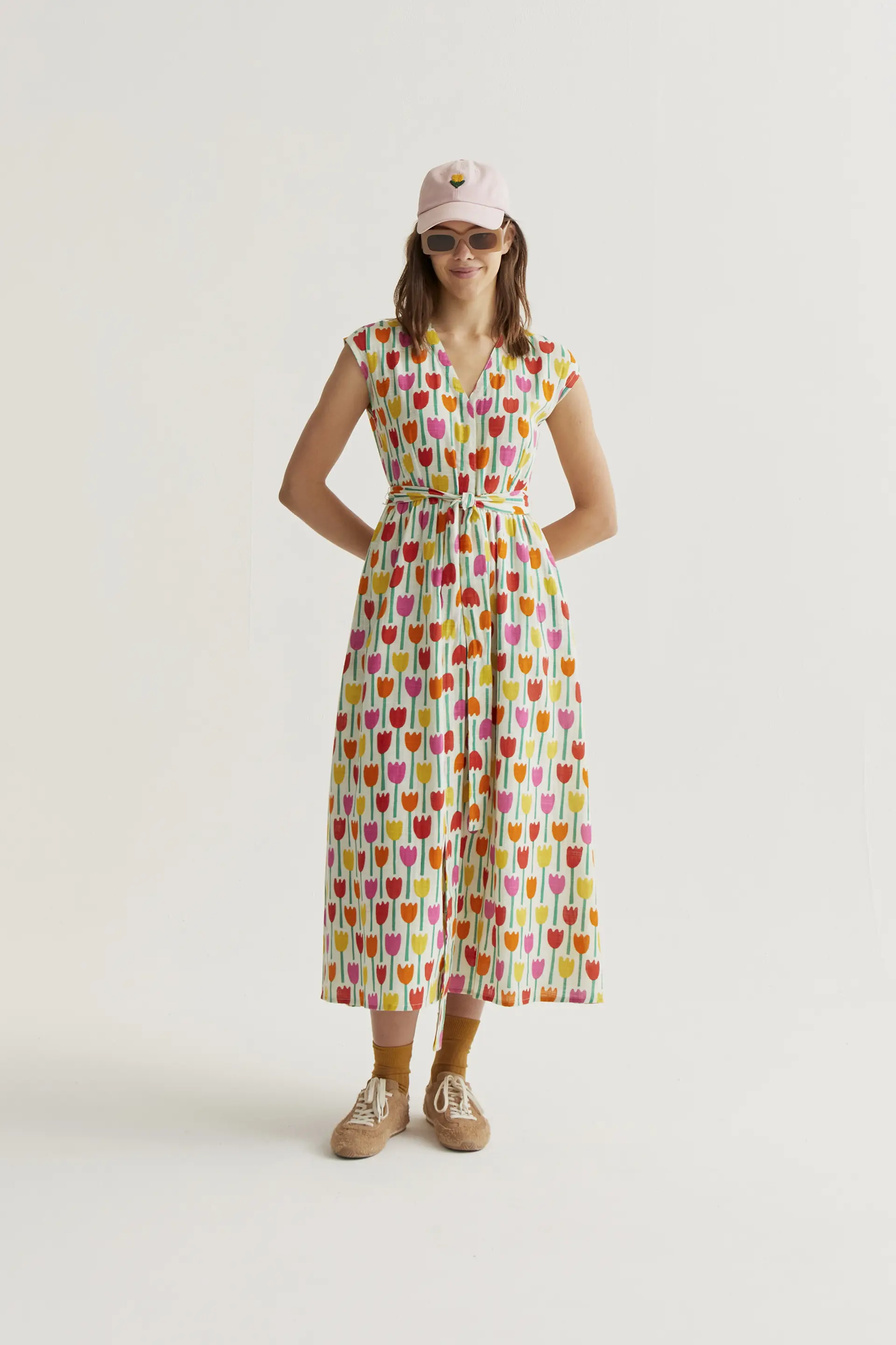 VESTIDO LARGO TULIPA