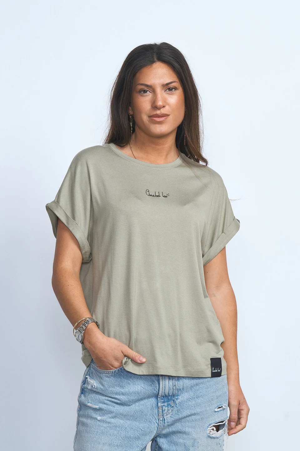 CAMISETA BÁSICA VERDE