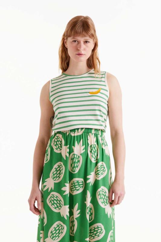 CAMISETA RAYAS Y BANANA