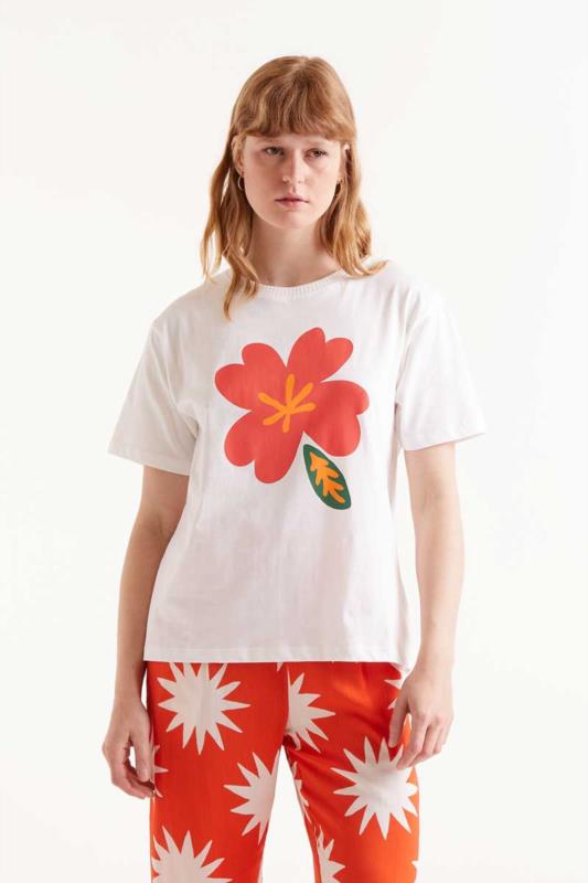 CAMISETA PRINT FLORAL