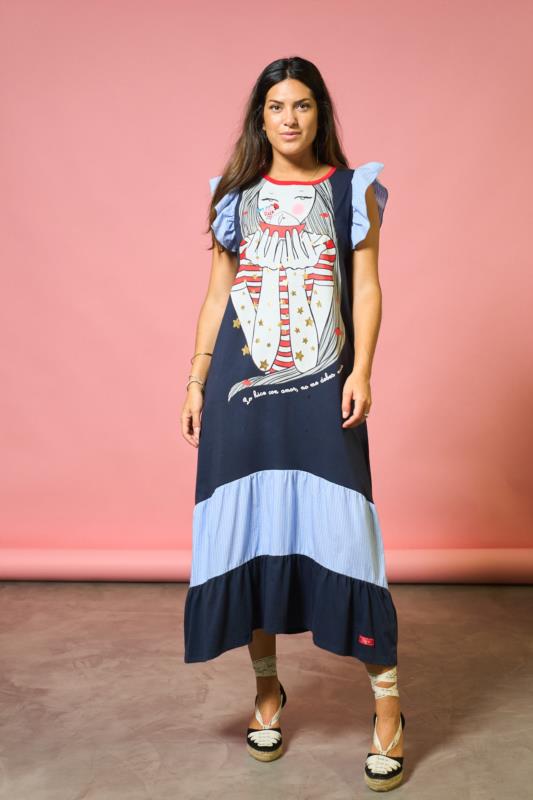 VESTIDO BARQUITO