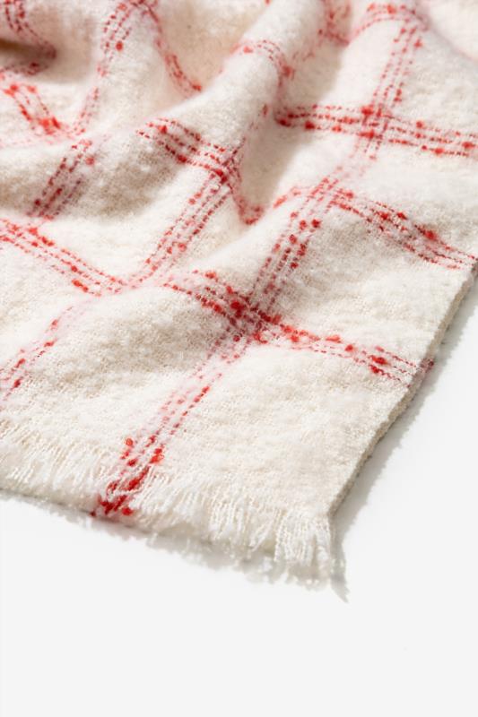 BUFANDA CUADROS ROJOS