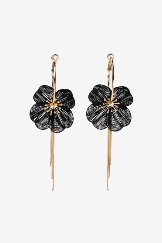 PENDIENTES COLGANTE FLORAL