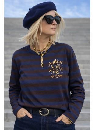 CAMISETA MY LOVE IS ON FIRE