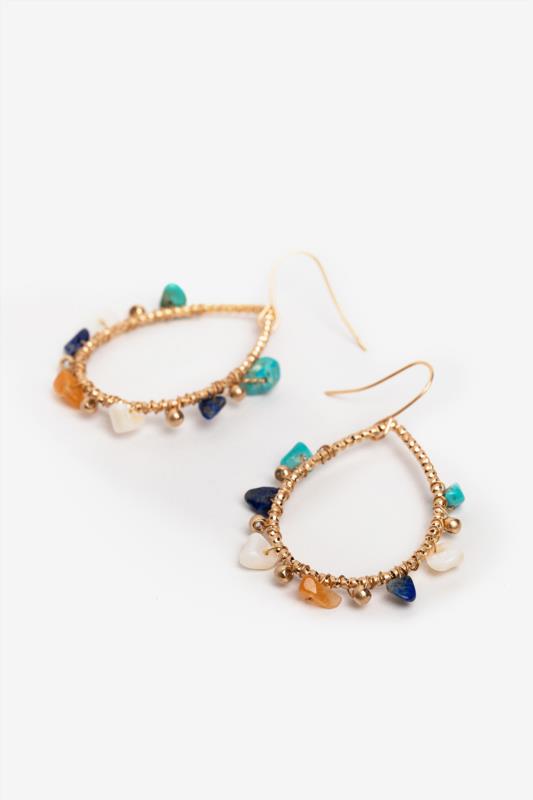 PENDIENTES LÁGRIMA AZUL