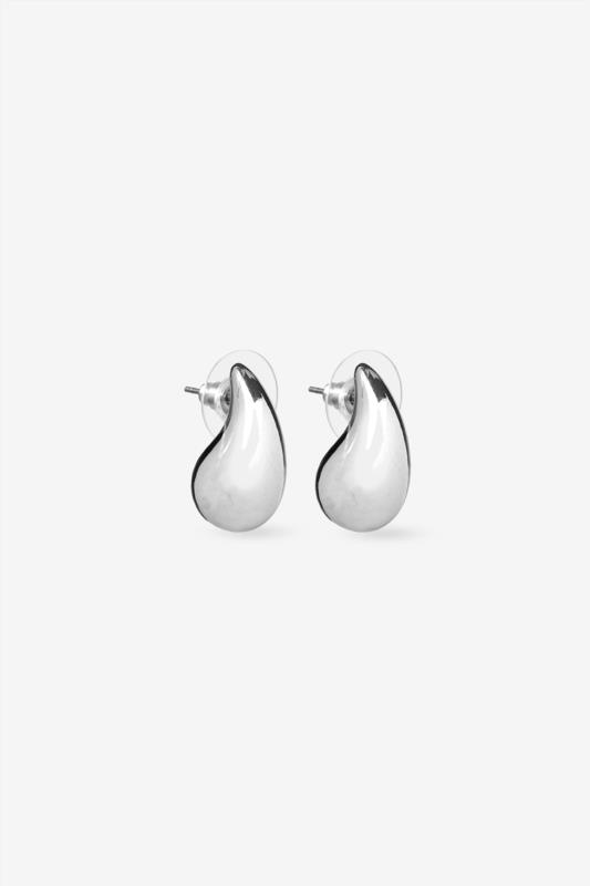 PENDIENTES GOTA PLATEADOS