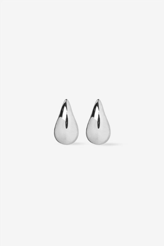PENDIENTES GOTA PLATEADOS