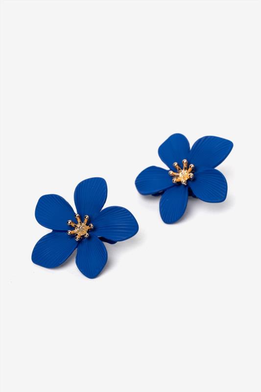 PENDIENTES BLUE FLOWER