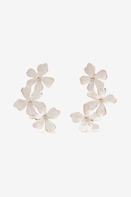 PENDIENTES CASCADA FLORAL