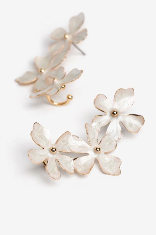 PENDIENTES CASCADA FLORAL