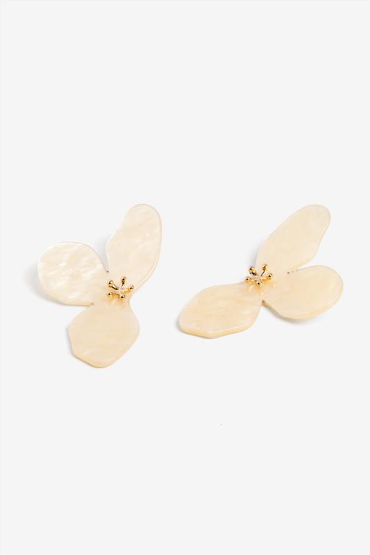 PENDIENTES SEMI FLOR