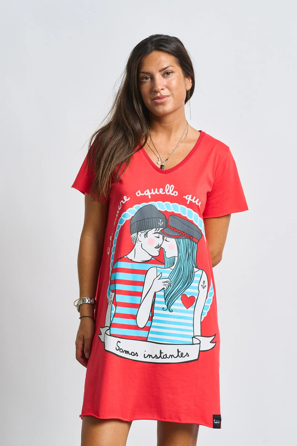 VESTIDO AMOR MARINO