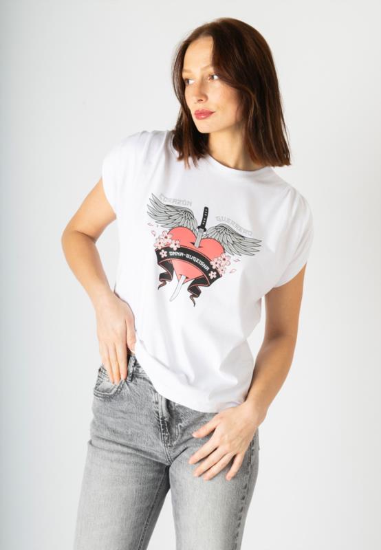 CAMISETA CORAZÓN GUERRERO
