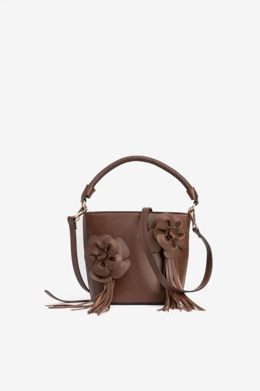 BOLSO FLORES Y FLECOS