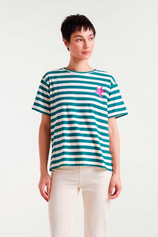 CAMISETA RAYAS Y ESTRELLA