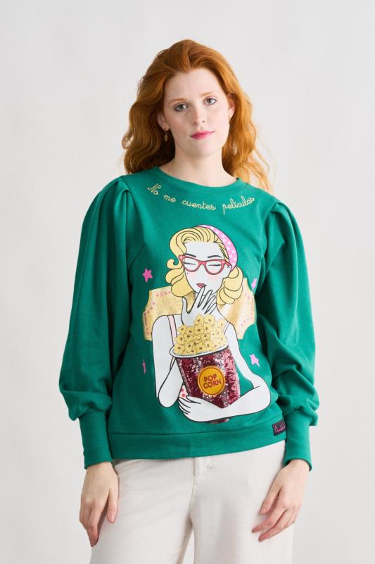 SUDADERA PALOMITAS